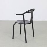 6x Postmodern Dining Chair “Maxmo” by Ikea, 1980s