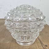 Vintage White Porcelain Wall Light, 1970s