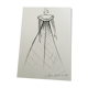 Paco Rabanne: fashion illustration from the 80s/90s