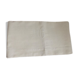 MG monogram linen sheet