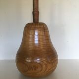Solid wood lamp 1970