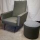 Fauteuil rockabilly rénové