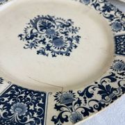 Antique plate from the late 19th century.