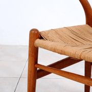4 "CH24" Wishbone dining chairs by Hans J. Wegner for Carl Hansen & Son