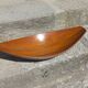 Scandinavian teak fruit bowl stamped from the 1950s.