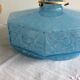 White speckled glass lampshade from the 30s