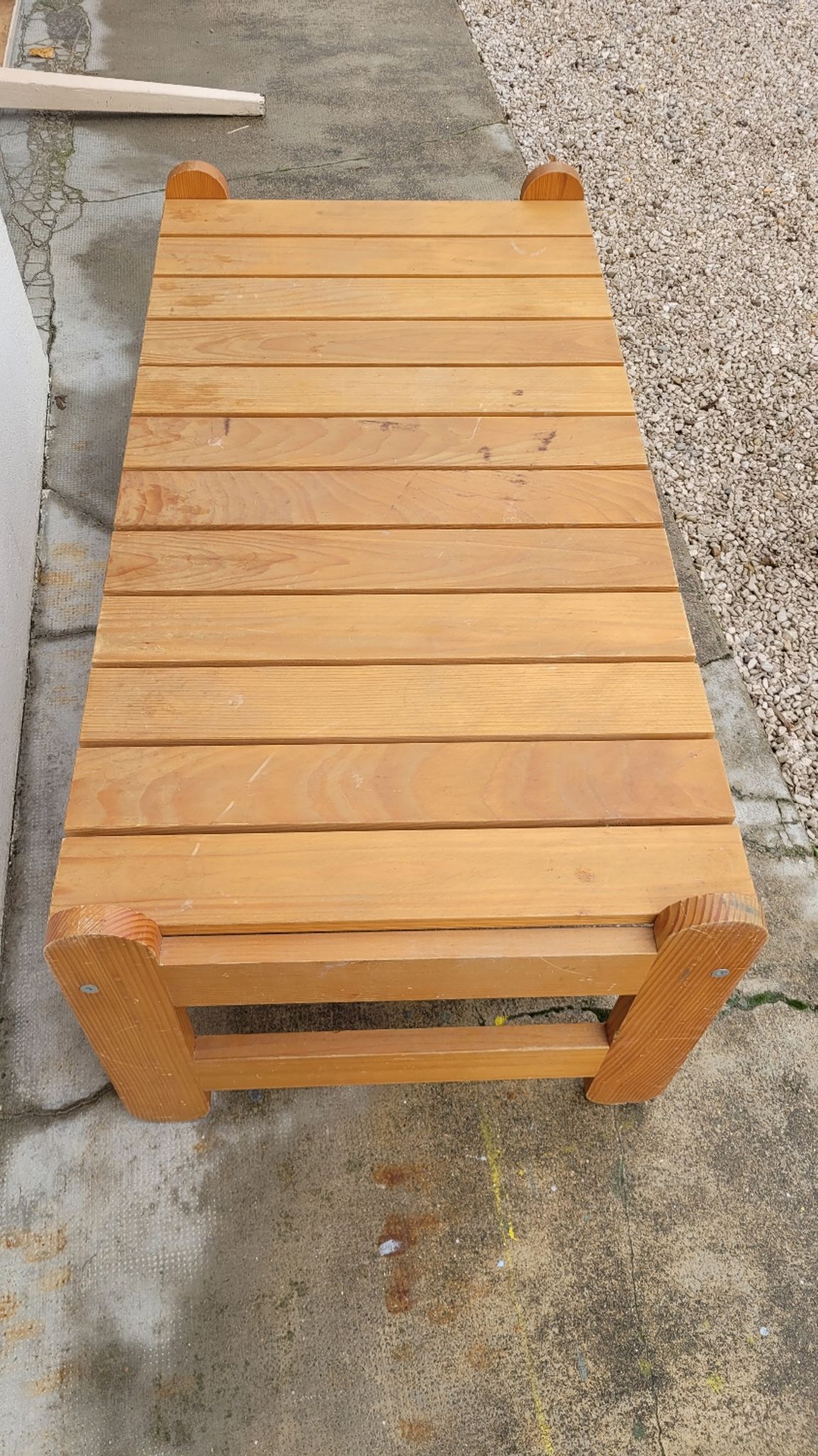 Pine coffee table