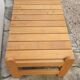 Pine coffee table
