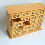 Small cabinet with compartments