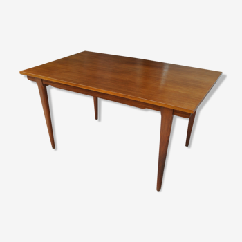 Table à manger scandinave en teck 1960