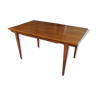 Scandinavian dining table in teck 1960