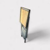 Vintage industrial folding console