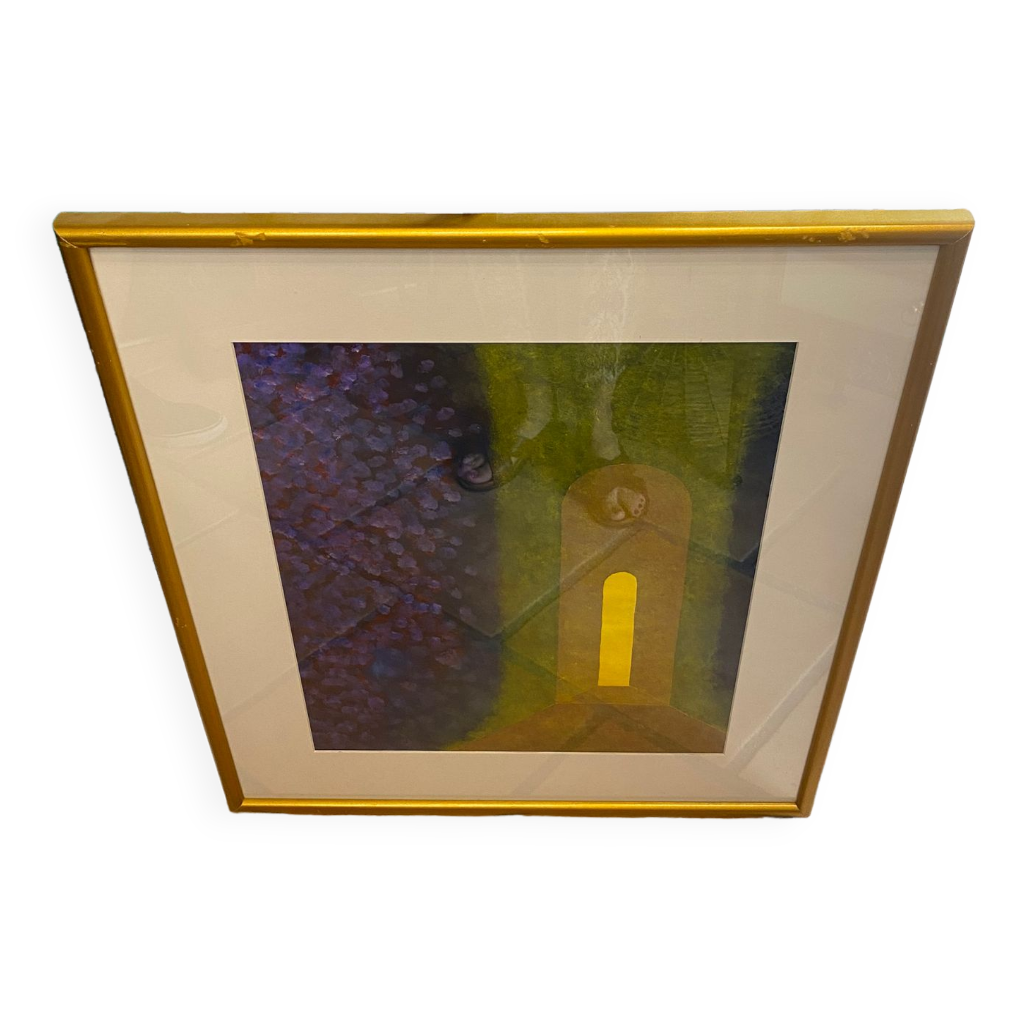 Painting "spiritual door" Pierre Wittmann