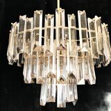 Paolo venini chandelier crystal 1960