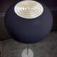 Lampadaire champignon Ikea Nymane TYP G1706 métal blanc vintage 1990