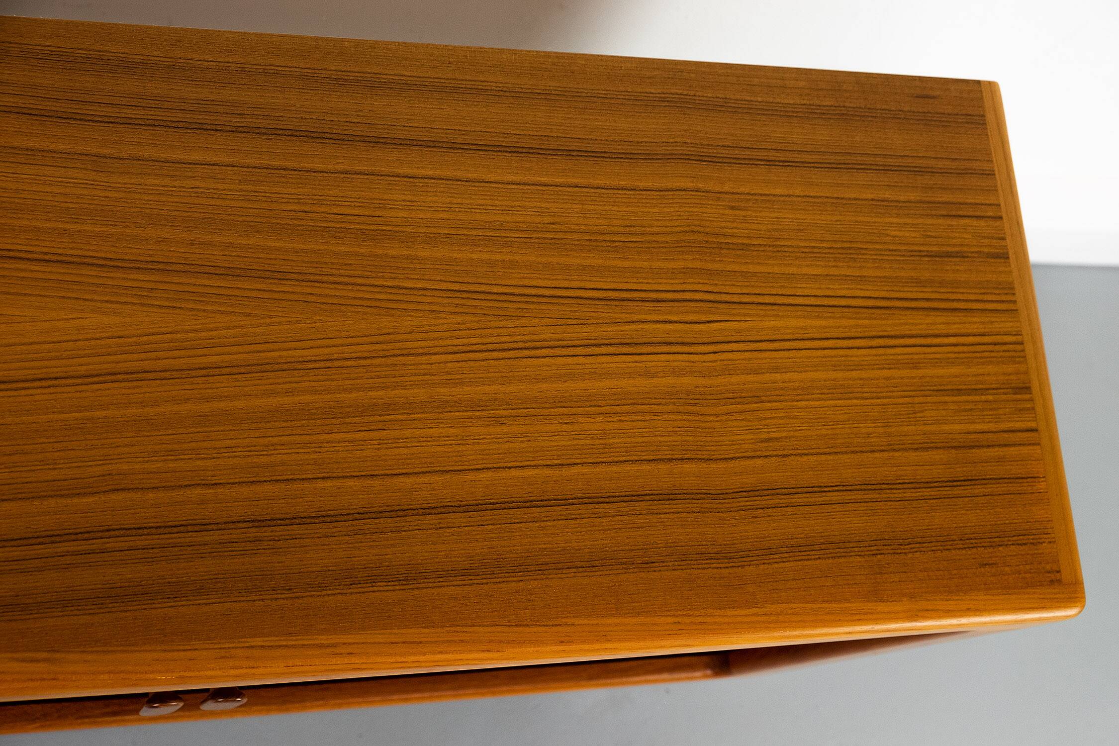 Danish Teak Sideboard with Tambour Doors from CFC Silkeborg, 1980s