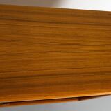 Danish Teak Sideboard with Tambour Doors from CFC Silkeborg, 1980s