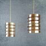 Tubular pendants by Carl Thore for Granhaga, A set of 2.