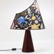A pair of post-modern Missoni table lamps by Massimo Valloto, Italy, 1980s.