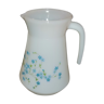 Carafe Arcopal vintage blue flowers