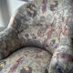 Fauteuil crapaud restauré Nobilis