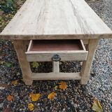Solid farmhouse table
