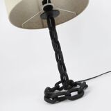 Brutalist table lamp, 1960s