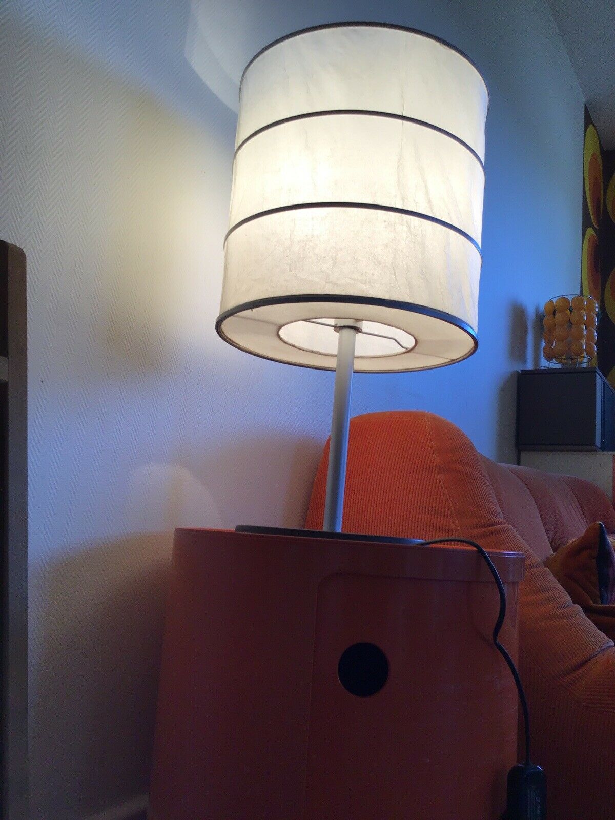 Anne Nilsson Japanese deco design lay lamp for Ikea Rice paper