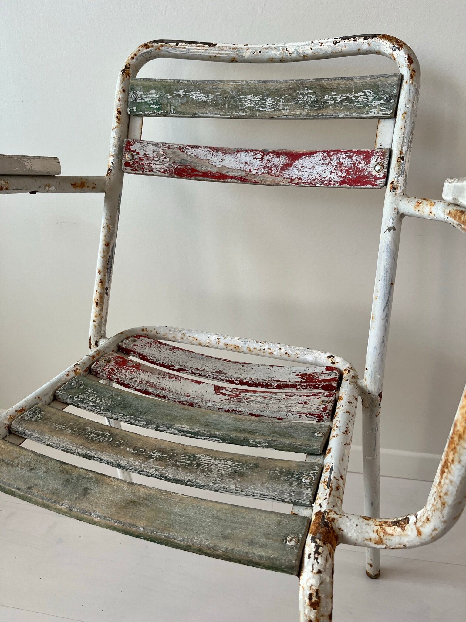 Vintage garden armchair