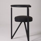 Black chair "Miss Dorn" Philippe Starck