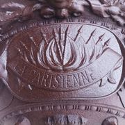 Napoleon iii cast iron wood or coal stove la parisienne