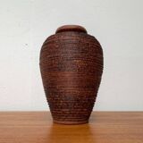 Vase from the Schamotte series, German brutalism from the mid-century by Spara Keramik, 1960s.