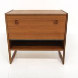 Commode scandinave en teck 'Domino" Arne Wahl-Iversen, Möbel-Ikéa, Suède, 1960