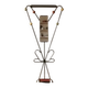 Vintage coat rack attributed to Roger Feraud, black metal with coloured spheres, 1970s, 180 x 82 x 22 cm