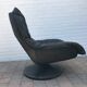 80s leather armchair