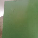 Table Tolix, by Xavier Pauchard pedestal compass