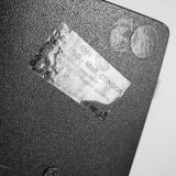 Black condor desk lamp by Hans von Klier for Bilumen, 1988