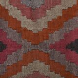 Vintage Turkish Oushak Handwoven Rug 78x365 cm