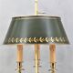 Empire style bronze hot water bottle lamp "Col de Cygnes"