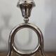Vintage chrome candlestick