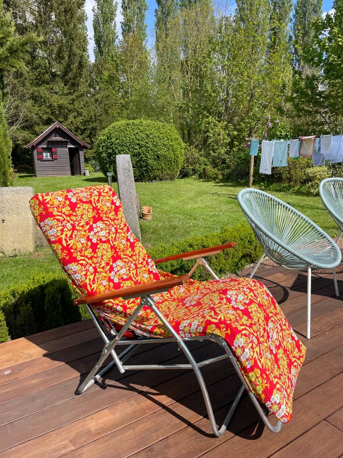 Abervall vintage deck chair