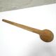 Ladle vintage wooden spoon