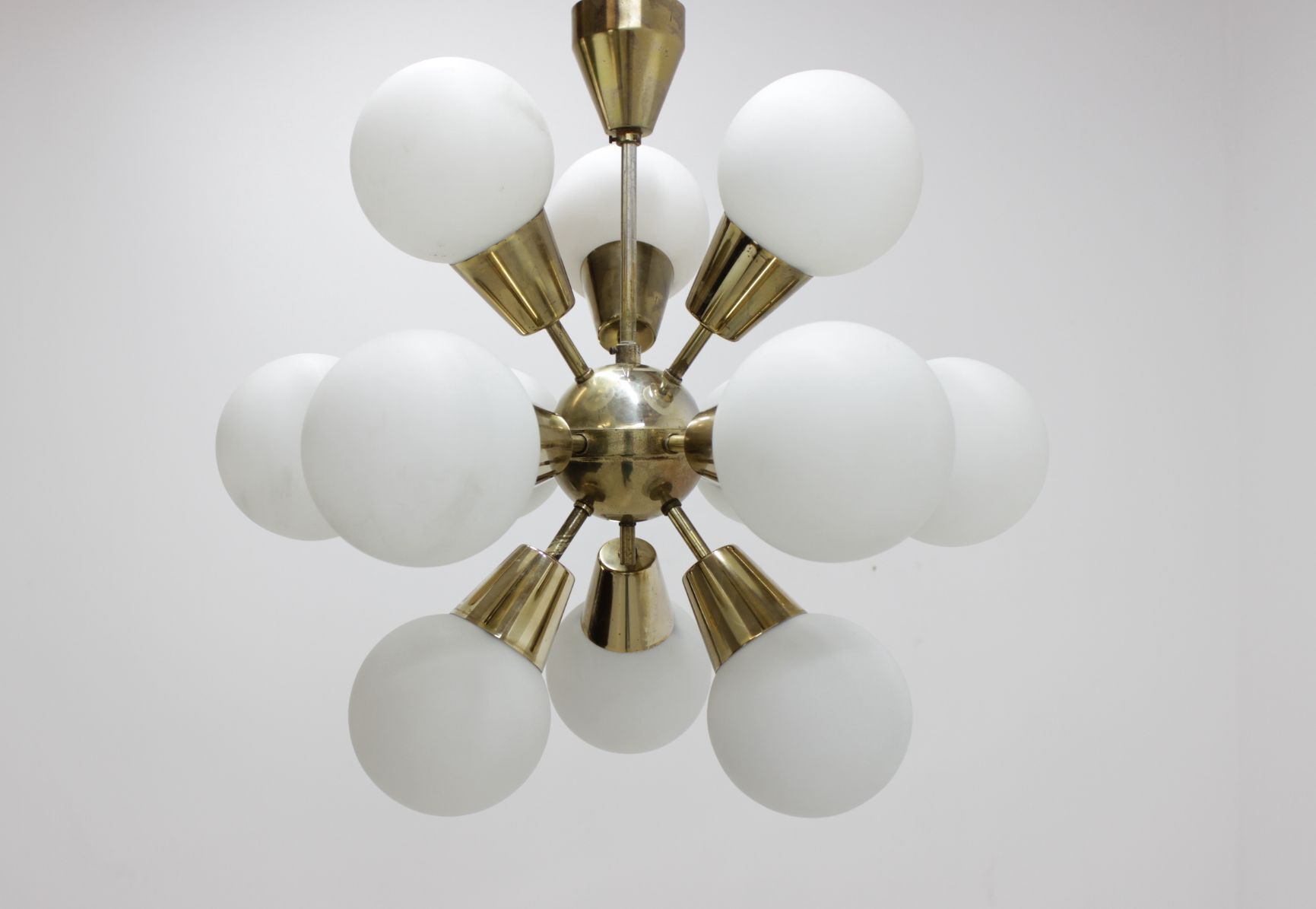 Chandelier Sputnik by Kamenický Šenov 1970 s