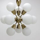 Chandelier Sputnik by Kamenický Šenov 1970 s