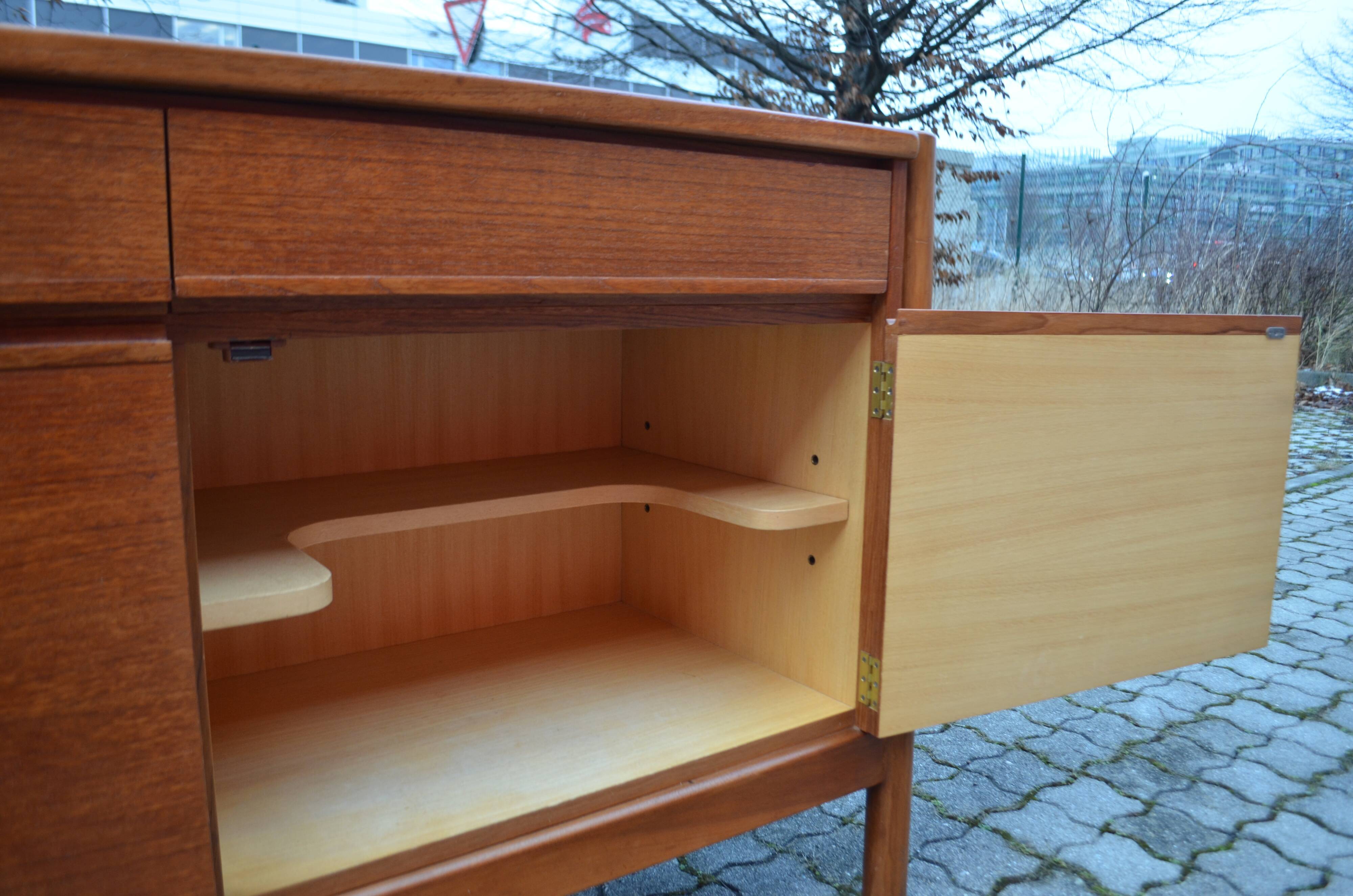 Rare AUSTRALIAN Modern MID CENTURY Teak Vintage Architect Sideboard 60ties
