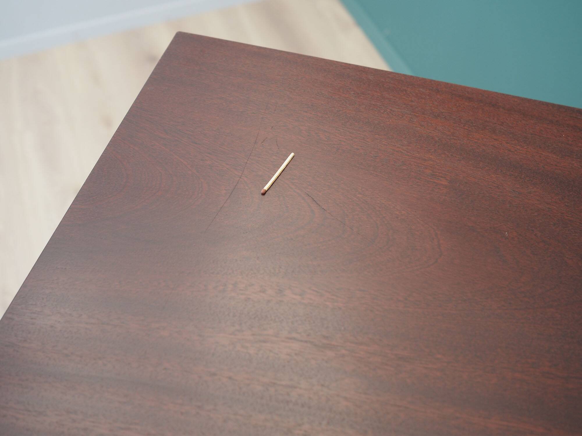 Mahogany bookcase, Swedish design, 1960s, production: Ulferts