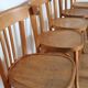 Lot de 10 chaises bistrot baumann
