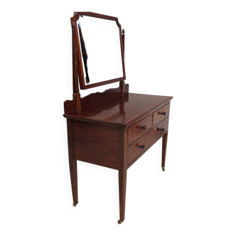 English mahogany dressing table