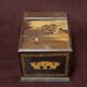 Japanese wooden cigarette dispenser box