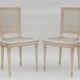Suite de 4 chaises de style Louis XVI